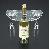 Oval Acrylic Two Wine Glass Holder