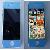 Iphone 4 Lcd And Front Assembly-blue Colour, Inckuding Lcd Display, Touch Screen, Digitizer