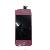 Iphone 4 Lcd And Front Assembly-pink Lcd Display, Touch Screen, Digitizer