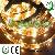 High Brightness , Yellow Pcb Flexible Led Strip 30led / M 5050