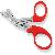 Utility Scissors-utility Scissors With Plastic Handles