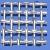 Ss Galvanized Coated Crimped Square Wire Mesh