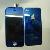 Deep Blue Full Iphone 4 Kits Front And Back Panel Black Home Button