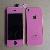 Pink Full Iphone 4 Kits Front Lcd And Digitizer And Back Panel Pink Home Button