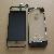 Transparent Full Iphone 4 Kits Front And Back Panel Black Home Button