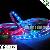 5050smd Dmx Magic Flash Rgb 48 Leds / Metre 5v Digital Tracking Flexible Led Strip With Ic