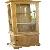 Ambon Teak Cabinet With Glass