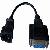Db15pf To Minicar 3p Obd Cable Available