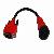 Db15pm To Benz16p Female Obd Cable