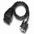 Obdii 16 Pin To Db9 Pin Cable For Diagnosis System