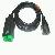 Obdii Male To Psa 30pin Female Obd Cable