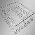 Wire Mesh Basket For Supermarket And Commercial