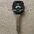 Mitsubishi Transponder Key Silver Logo Mit8 Mit8