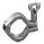 Heavy Duty Double Pin Clamp Tri-clamp Manufacturer Exporter Supplier China Stainless Steel 304 316l