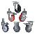 Export Cart Caster Wheel