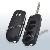 Nissan 3button / 4b Flip Shell Black