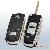 Hyundai 2button Back Flip Shell Chrome