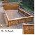 016 Arumba Bedroom From Bamboo With Wooden Frame And Bamboo Roll