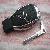 Mercedes 3 Button Chrome Key