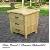 Side Board 3 Drawers Galar 002 Natural Color
