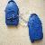 Ford Remote Key Case 3button Blue