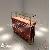 Fashion Wooden Jewellery Wall Cabinet With High Power Led Lights