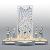 Acrylic Tree Watch Display Stands