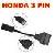 Honda 3 Pin Connector To Obd Obd2 16 Pin Adaptor Cable