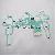Ps2 Controller Button Ribbon Repair Keypad Flex Cable