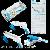 Wii Resident Evil Laser Gun In Blue