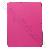Ipad 2 Ultra Slim Smart Soft Pu Leather Case Deep Pink