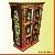 Hand Painted Cabinet Indian Painted Furniture