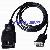 Obdii 16pin Male To Db9pin Female Obd Test Cable From Setolink Electronics