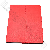 Magnetic Flip Folder Real Leather Case For Ipad Red