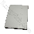 Magnetic Flip Folder Real Leather Case For Ipad White