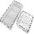 Standard Stainless Steel Instrument Tray