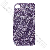Jean Style Skin Protection Cases For Iphone 4 Purple