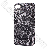 Jeans Style Skin Protection Cases For Iphone 4 Black