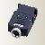 Dia 3.5mm Phone Jacks Metal Bushing Black Color