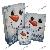 Big Eye With Red Nose Snow Man Christmas Shopping Bag