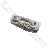 Earphone With Microphone For Iphone 3g / 3gs / 4g