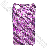 Luxurious Diamond Rose Cases For Iphone 4 Purple