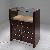 Wooden-grain Jewelry Display Cabinet