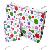 Fan Style Snow Flower Colored Dot Shopping Bag