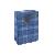 Fashion Blue Grid Shopping Bag