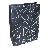 Holographic Stamping Heart Love Shopping Bag