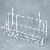 Flat Shelf Gridwall Wire Shelves