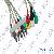 Hp Aa Five Lead Patient Monitor Ecg Leadwire
