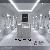 Specularity White Watch Showroom Design With High Power Led Lighting