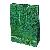 Green Leopard Shinny Paper Bag